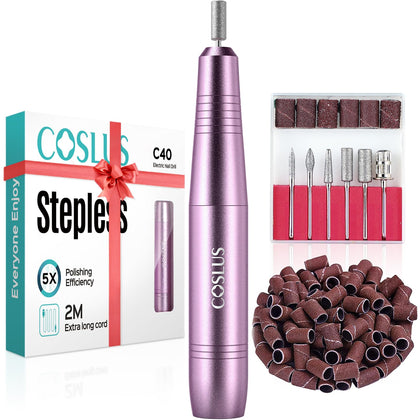 COSLUS C40 perceuse à ongles électrique vue de face