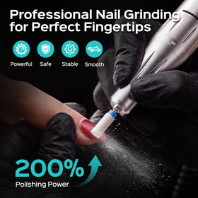 COSLUS E51 perceuse à ongles avec clip attaché