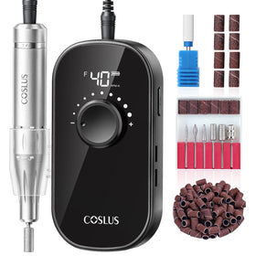 COSLUS E51 perceuse à ongles électrique avec écran LED