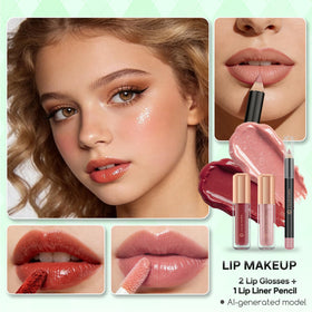 Cosmétiques Color Nymph rangés dans une trousse de maquillage
