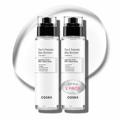 COSRX 6X Peptide Collagen Skin support Toner Serum pack de 2