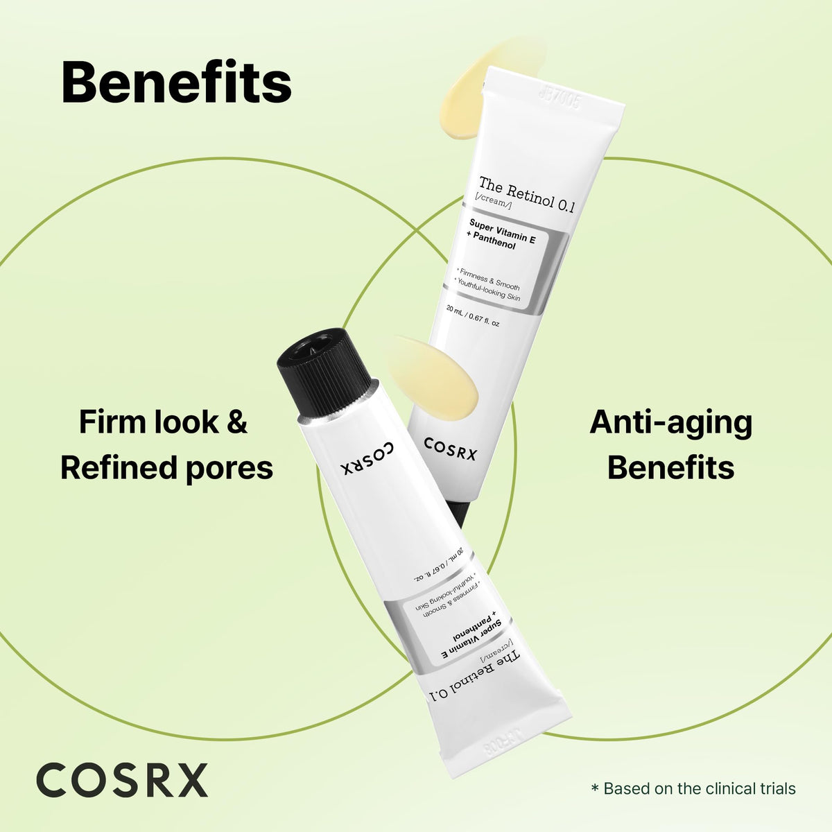 COSRX Crème Retinol 0,1% 40g côté