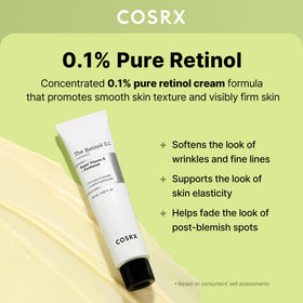 COSRX Crème Retinol 0,1% 40g dos