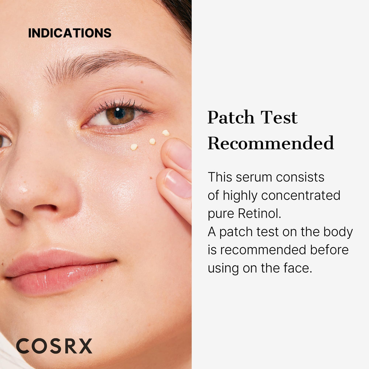 COSRX Crème Retinol 0,1% 40g en mode d'utilisation