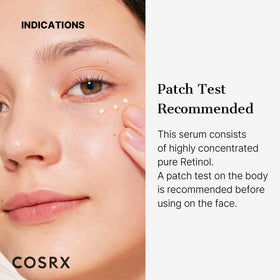 COSRX Crème Retinol 0,1% 40g en mode d'utilisation