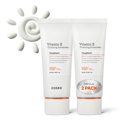 COSRX Crème Solaire Vitamine E 2 Pack, vue avant