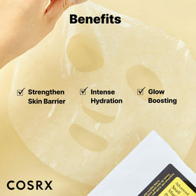 COSRX Masque en Tissu Mucine d'Escargot détail sur l'emballage