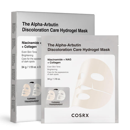 COSRX Masque Hydrogel Alpha-Arbutin paquet avant