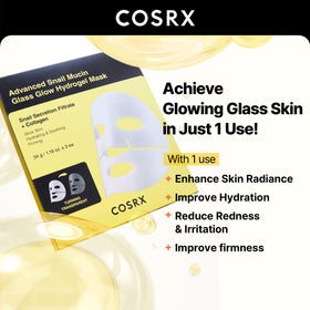 COSRX Masque Hydrogel Mucin d'Escargot texture du masque