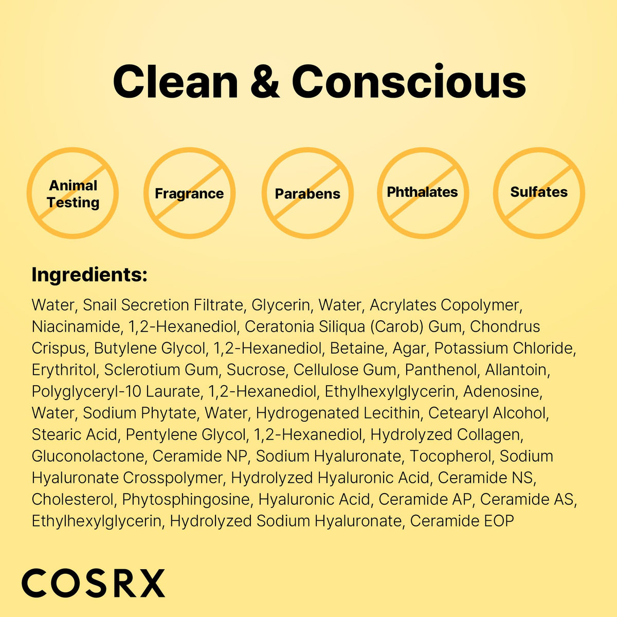 COSRX Masque Hydrogel Mucin d'Escargot utilisation nocturne