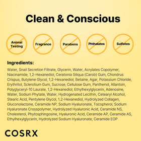 COSRX Masque Hydrogel Mucin d'Escargot utilisation nocturne