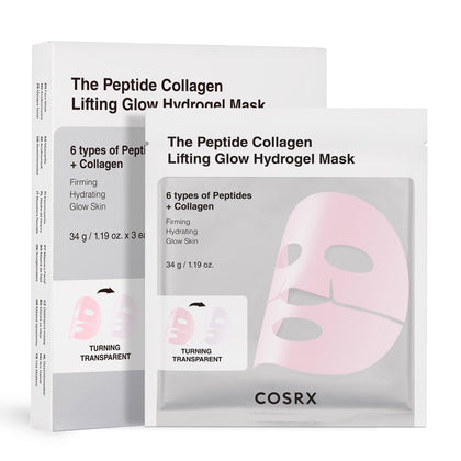 COSRX Masques Hydrogel Collagène Pink Peptides - vue avant
