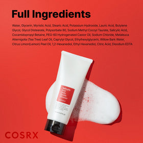 COSRX Nettoyant Doux à l'Acide Salicylique 190g avec accessoires de soins
