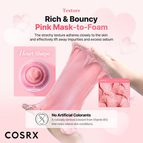 COSRX Nettoyant Pore Profond 150ml application sur peau sèche
