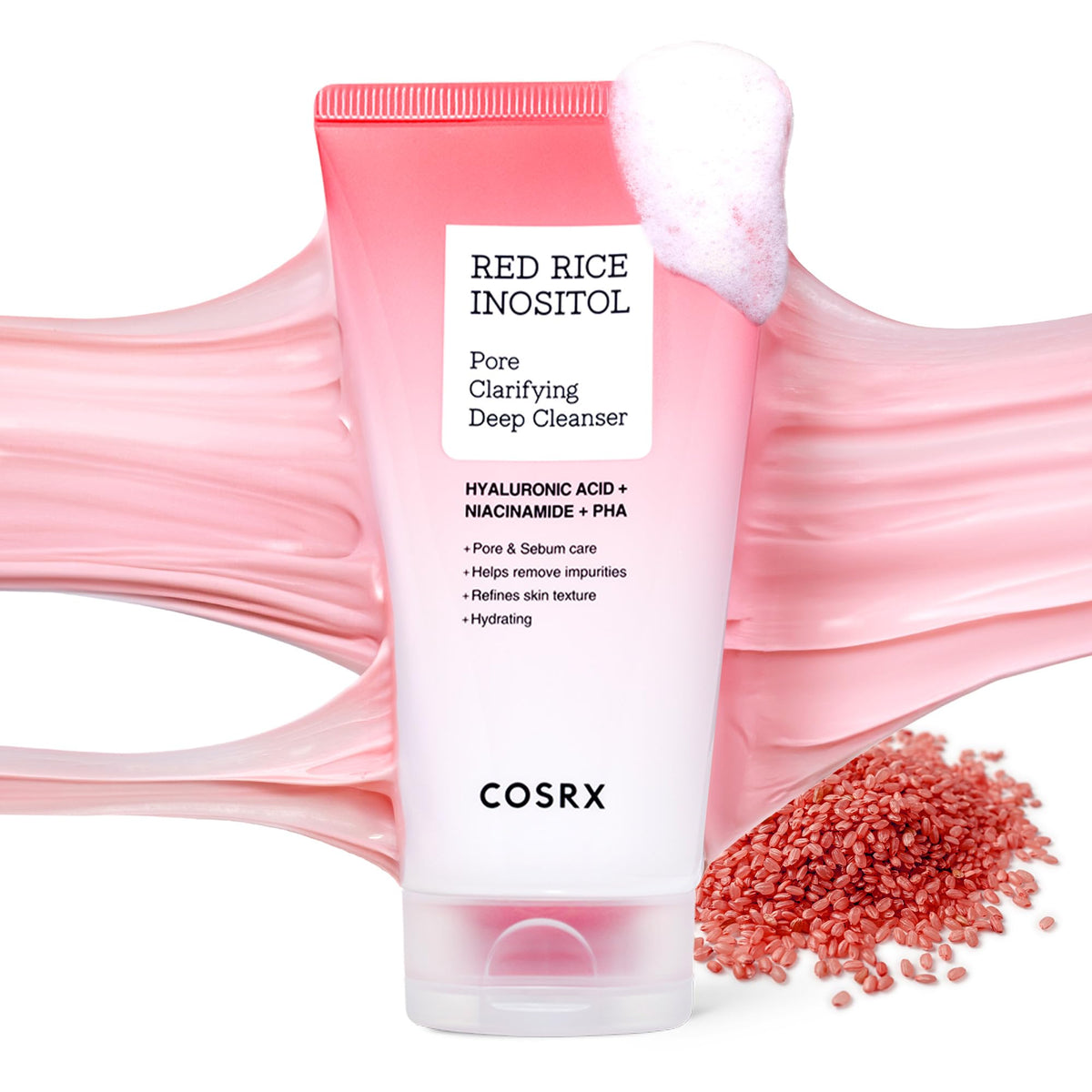 COSRX Nettoyant Pore Profond 150ml vue avant avec bouchon