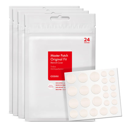 COSRX Patch Anti-Acné Hydrocolloïde 24 Patches - Vue avant du produit