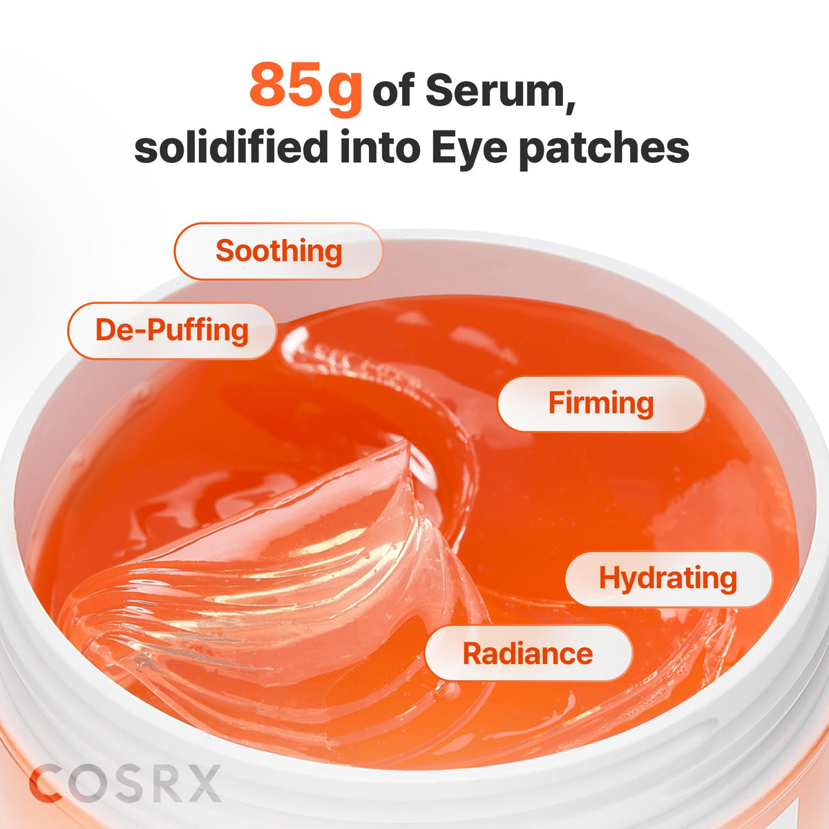 COSRX Patchs Contour des Yeux 5-PDRN en utilisation
