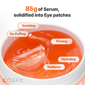 COSRX Patchs Contour des Yeux 5-PDRN en utilisation