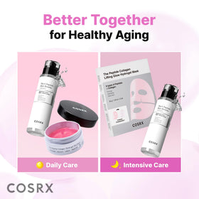 COSRX Patchs hydrogel avec sérum restant sur la peau