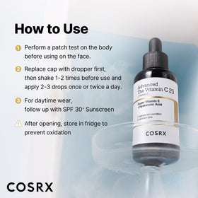COSRX Sérum de Vitamine C Pure 23% 110g avec flacon ouvert