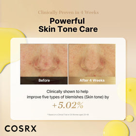 COSRX Sérum de Vitamine C Pure 23% 110g en utilisation sur le visage