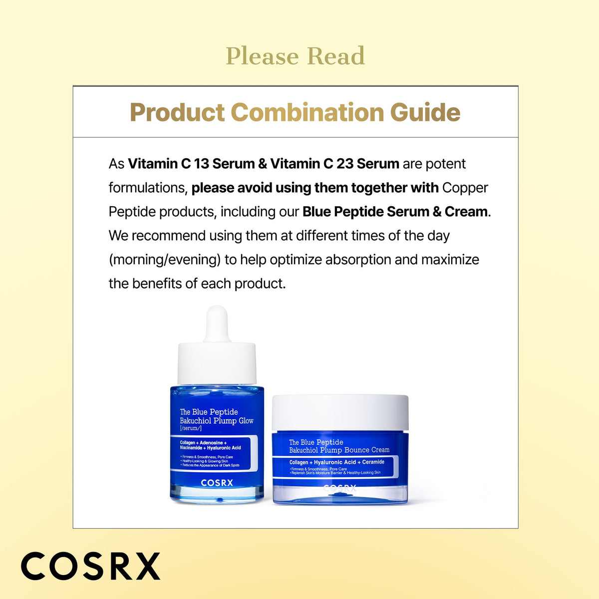 COSRX Sérum de Vitamine C Pure 23% 110g sur une table