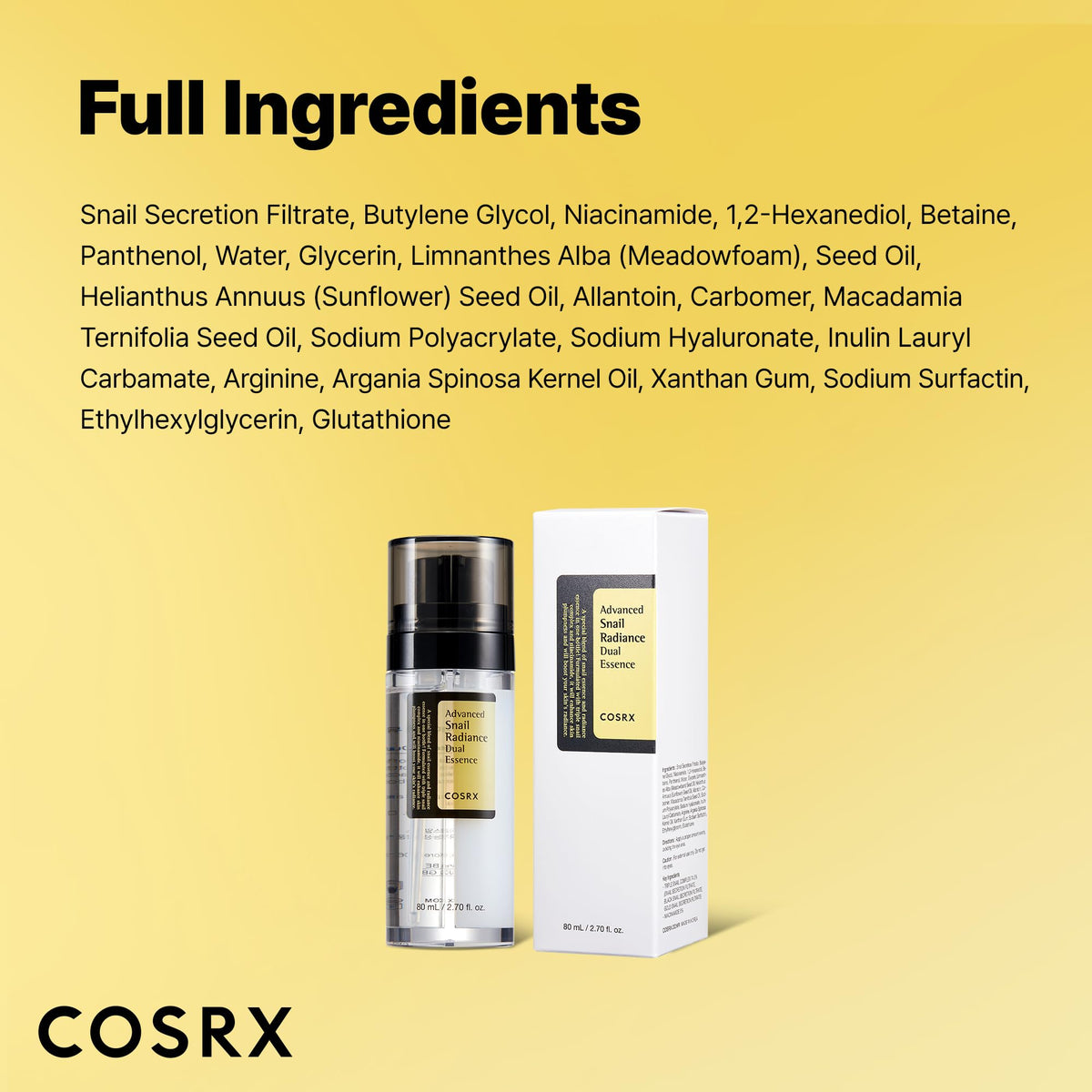 COSRX Sérum Mucin d'Escargot dans un environnement de salle de bain