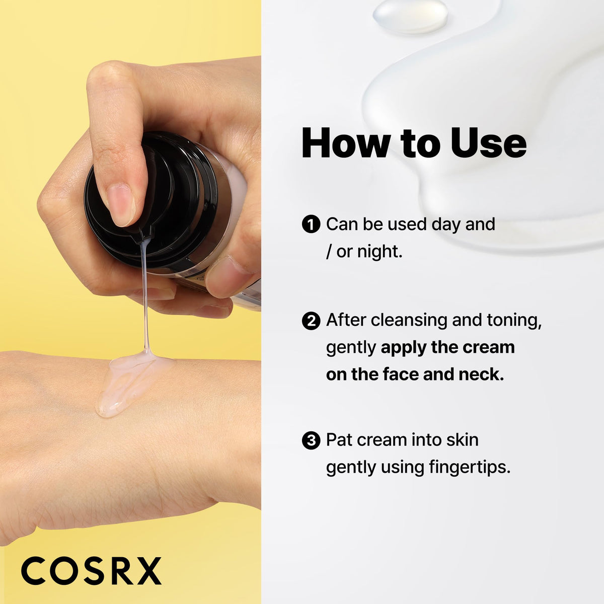 COSRX Sérum sur fond naturel avec plantes