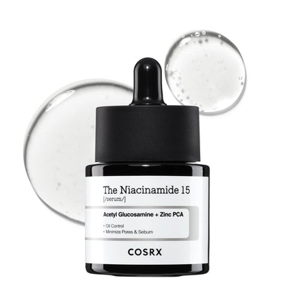 COSRX Sérum Visage 15% Niacinamide avant avec étiquette
