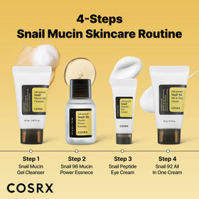 COSRX Set de Soins à la Mucine d'Escargot - Crème Contour des Yeux