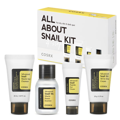 COSRX Set de Soins à la Mucine d'Escargot - Gel Nettoyant
