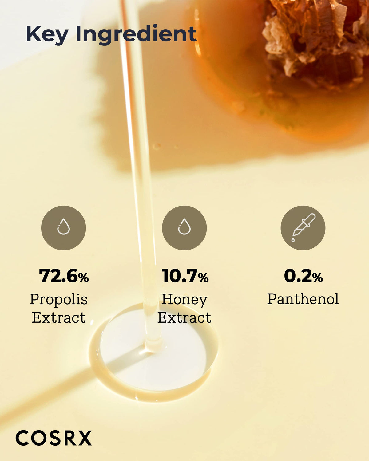 COSRX Toner Propolis 72% 200g en utilisation sur le visage