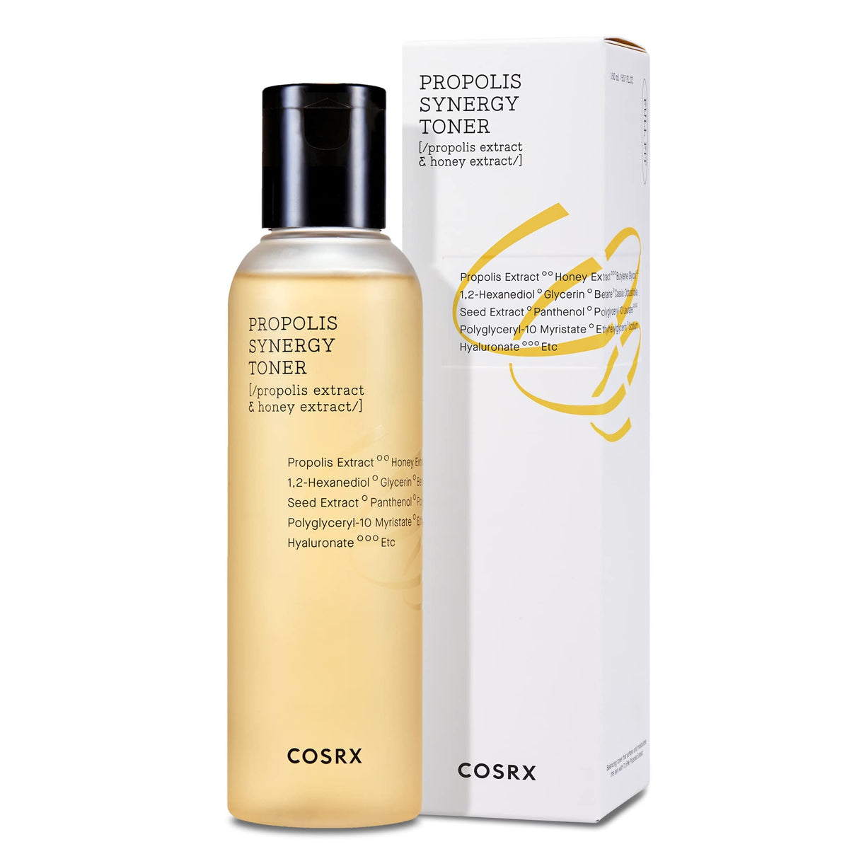 COSRX Toner Propolis 72% 200g présentation sur une table