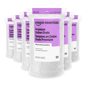 Cotons ovales Essentials 300 compte, emballage avant