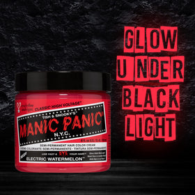 Couleur Electric Watermelon sur cheveux pré-éclaircis