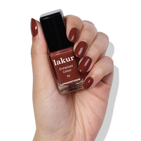 Couleur intense du vernis à ongles LONDONTOWN lakur Oud Mood