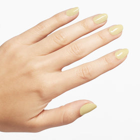 Couleur jaune éclatante du vernis OPI Buttafly