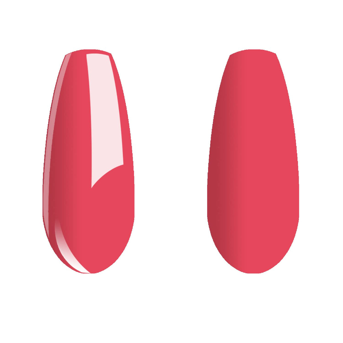 Couleur Rose Corail du Vernis à Ongles Gel Vishine
