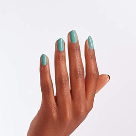 Couleur verte éclatante du vernis OPI Verde Nice to Meet You