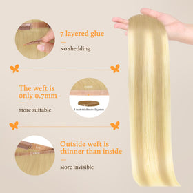 Couleurs variées des extensions capillaires DOORES en échantillons