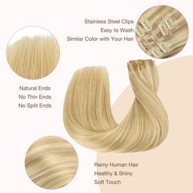 Couleurs variées des extensions capillaires GOO GOO
