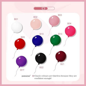Couleurs variées du set de vernis à ongles en gel JODSONE
