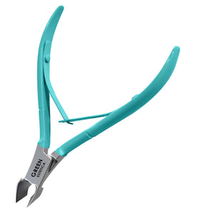 Coupe-cuticules GREEN ESTETICA en acier inoxydable vue de face