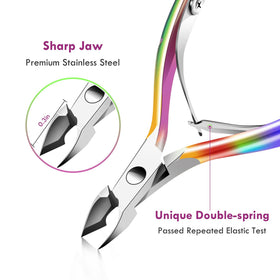 Coupe-cuticules XUNXMAS avec design ergonomique