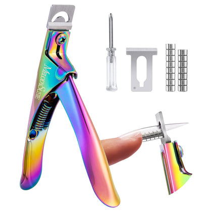 Coupe-ongles acryliques MelodySusie avec sizers magnétiques avant