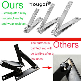 Coupe-ongles et ciseaux à cuticules du kit Yougai