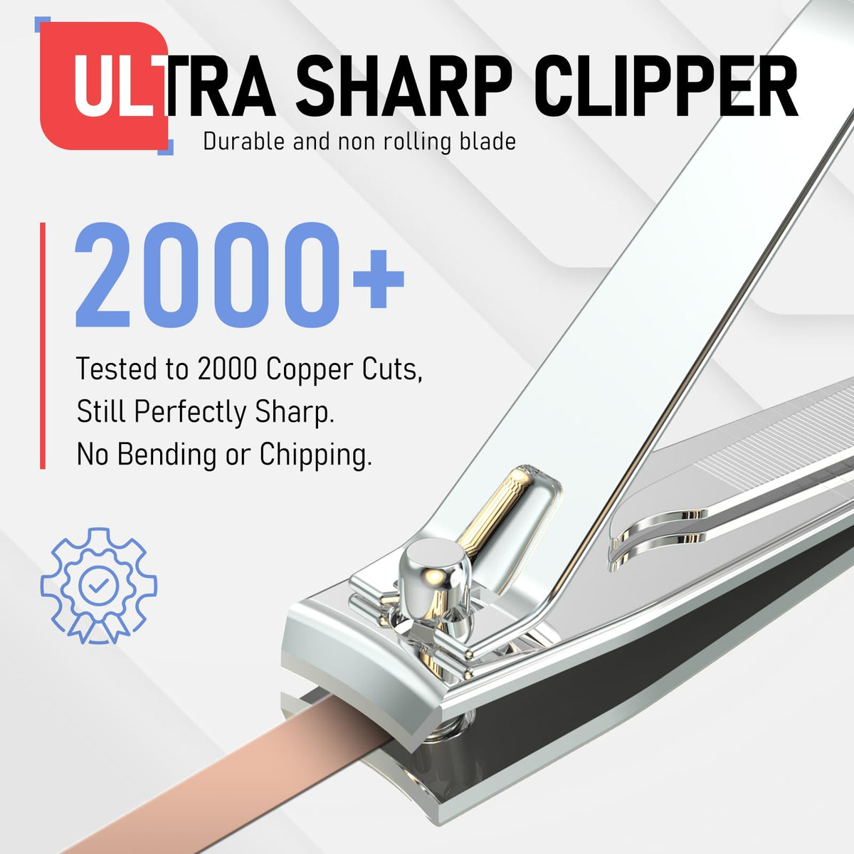 Coupe-ongles firiKer avec lime intégrée et accessoires