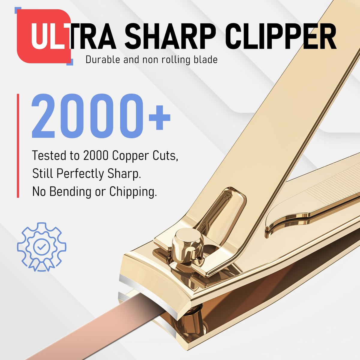 Coupe-ongles firiKer en taille de voyage, pratique pour déplacements