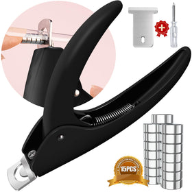 Coupe-Ongles GA&EN ajustable noir avec sizers magnétiques
