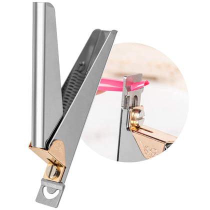 Coupe-ongles GA&EN en métal ajustable avec lame aiguisée vue de face
